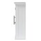 Baxton Studio Turner Modern and Contemporary White Finished Wood 2-Door Bathroom Wall Storage Cabinet 189-11337-ZORO - alternate 8
